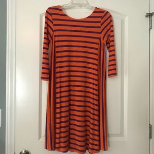 NWT Fanfare Purple & Orange Clemson Dress 🐅